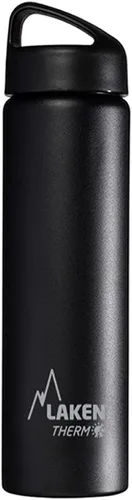 Vista 37 de Laken Thermo Classic - Botella de agua de acero inoxidable aislada al vacío de boca ancha Azul