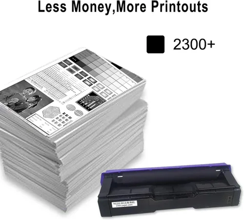 Vista 7 de VICTORSTAR Cartucho de tóner compatible SP C250 C260 C261 negro alta capacidad 2300 páginas para impresoras láser RICOH Aficio SP C250DN C250SF