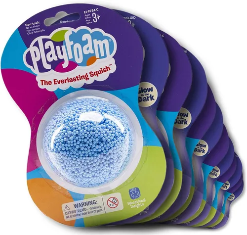 Vista 5 de Educational Insights Playfoam Classic Jumbo Pod, juego de 12, juguete sensorial para niños y niñas, a partir de 3 años