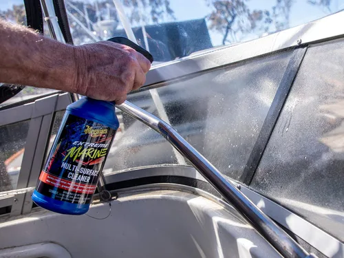 Vista 6 de Meguiar's Extreme Marine M180332 - Limpiador multisuperficie profesional para detalles de vehículos recreativos y marinos, elimina la suciedad