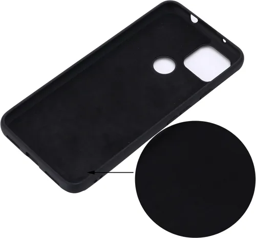 Vista 3 de Funda para Google Pixel 5a 5G, funda protectora de silicona líquida para Google Pixel 5a 5G con cordón de silicona, funda delgada y suave a prueba