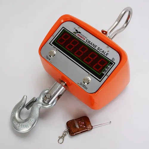 Vista 4 de Optima Scales OP-925B-6000 - Báscula de grúa de servicio pesado, pantalla LCD de 6000 libras x 2 lb