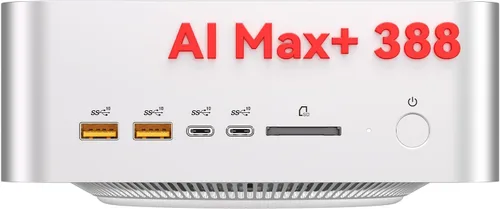 Vista 10 de Mini PC GEEKOM GT1 Mega AI, Intel Ultra9 185H (hasta 5.1 GHz) 32 GB DDR5+SSD de 2 TB Negro