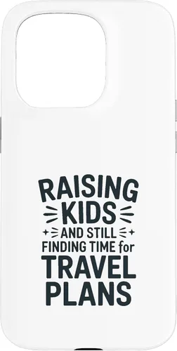 Vista 14 de Raising Kids and Still Finding Time for Travel Plans Case for iPhone 17