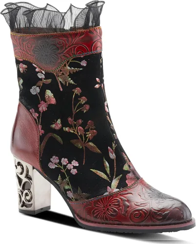 Vista 2 de Spring Steps LArtiste Gaga - Botas de media pantorrilla para mujer - Botas de mujer con cierre de cremallera lateral - Cómodas botas occidentales