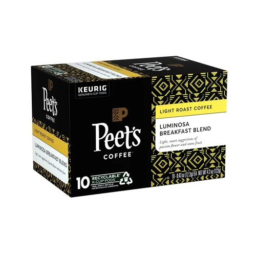 Vista 6 de Peet's Coffee Paquete de K-Cup Colombia Luminosa, 10