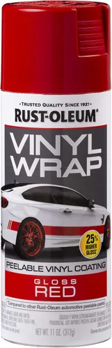 Vista 8 de Rust-Oleum Automotive 352725 Rust-Oleum - Aerosol de envoltura de vinilo, blanco, 11 onzas (paquete de 1)