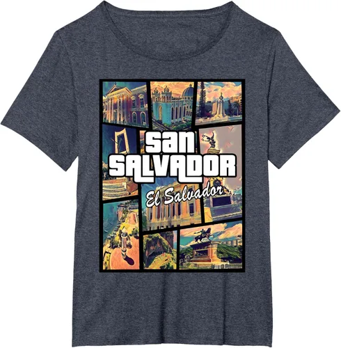 Vista 79 de Camiseta Orgullosa de San Salvador Capital El Salvador