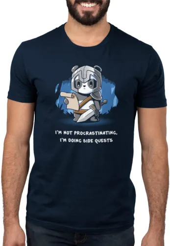 Vista 3 de TeeTurtle Camiseta estándar Side Quests