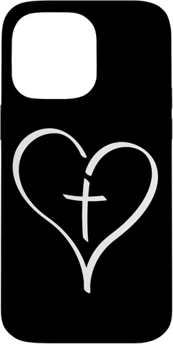 Vista 21 de Blessed Christian Heart Jesus Cross Christian Catholics Cute Case for iPhone 16