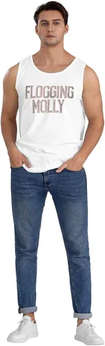 Vista 6 de SKYJUNOJN Hombre Muscle Tank Tops Camiseta Moda Festival de Música sin mangas Camiseta