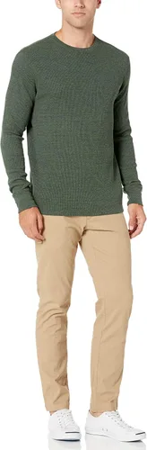 Vista 3 de Tienda Essentials - Camisa de manga larga con ajuste regular de punto de gofre para hombre