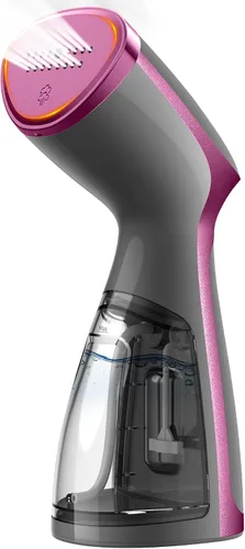 Vista 10 de OGHom Vapor portátil del PDA del viaje para la ropa, removedor de la arruga 4-negro
