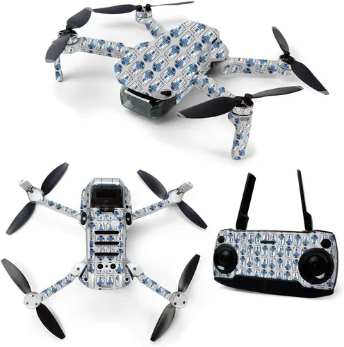 Vista 12 de MightySkins Skin para DJI Mavic Mini Drone Quadcopter portátil - Ácido Cubierta protectora de vinilo duradera y única Fácil de aplicar, quitar