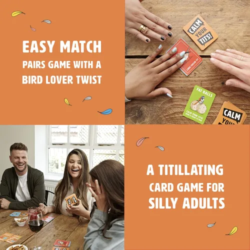 Vista 4 de Ginger Fox: Calm Your Tits - Un juego de cartas de pares emocionantes para adultos tontos, juego de aves, juego de fiesta de naturaleza y traviesa