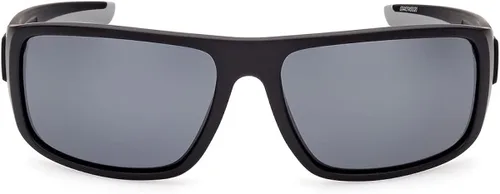 Vista 8 de BMW MOTORSPORT, BS0023 - Lentes de sol para hombre, con forma de navegador, negro mate, lente ahumado, negro mate, Mate negro