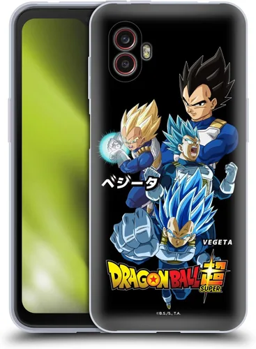 Vista 245 de Head Case Designs Funda de gel con licencia oficial de Dragon Ball Super Group Future Trunks Arc Characters [protección de grado militar] compatible