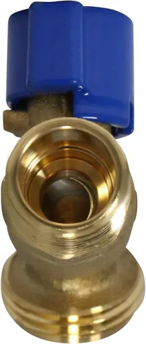 Vista 3 de XFITTING 1/2 in macho x 3/4 in GHT manguera Bibb no torcedura, válvula de jardín