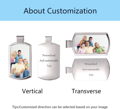 Vista 6 de Llavero personalizado con foto, llavero personalizable con texto personalizable, llavero colgante de aleación, llavero personalizado con imagen