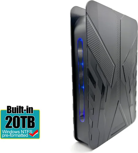 Vista 2 de Avolusion PRO-T8 Series - Disco duro externo USB 3.0 de 20 TB para PC de sobremesa WindowsOS (Negro) (renovado)