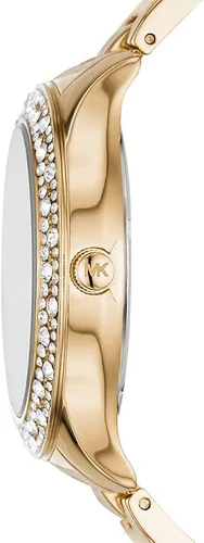 Vista 4 de Michael Kors Reloj de cuarzo Liliane para mujer con correa de acero inoxidable