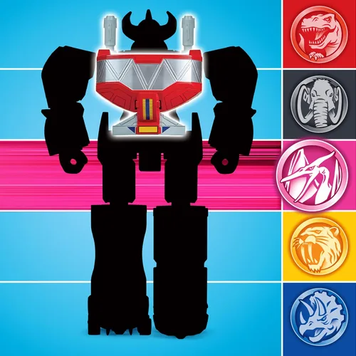 Vista 5 de Mighty Morphin Power Rangers: Re-Ignition - Dinozord Pterodáctilo Combinable de Playmates Toys