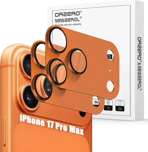 Vista 53 de Orzero Paquete de 2 protectores de lente de cámara compatibles con Google Pixel 9 Pro XL, protector de cámara de metal y vidrio de alta calidad
