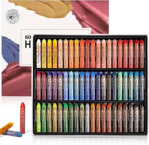 Vista 8 de Paul Rubens Pasteles al óleo, 132 colores pasteles al óleo para artistas