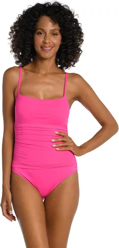 Vista 55 de La Blanca Bañador de una pieza Island Goddess para mujer con banda elástica lateral Manzana