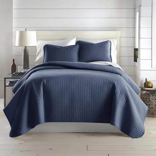 Vista 45 de Southshore Fine Living, Inc. Juego de edredón individual XL, colcha de microfibra acolchada, juego de edredón individual con funda de almohada, ropa