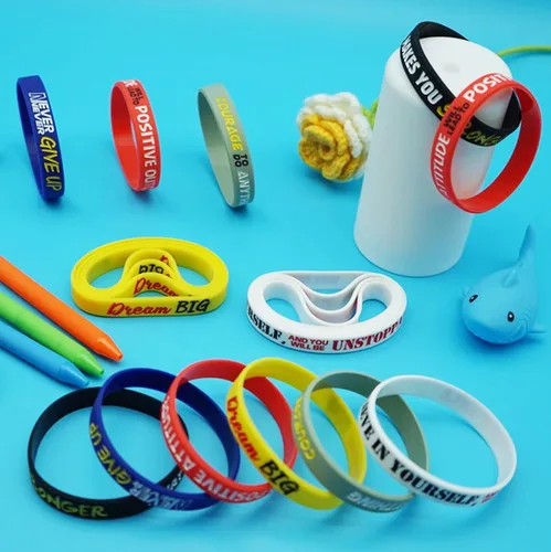Vista 7 de 30 pulseras de goma inspiradoras con citas motivacionales, pulseras de silicona para adultos, pulseras elásticas de goma, regalos motivacionales