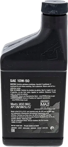 Vista 4 de Can-Am Kit de cambio de aceite de mezcla sintética OEM 4T 10W-50, 779252, 9779252