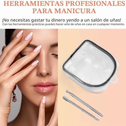 Vista 8 de Yokilly Juego de cuencos de remojo de uñas: 3 piezas remojar el removedor Negro - Juego de 3 piezas
