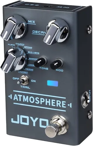 Vista 11 de JOYO Amp Simulator - Pedal de guitarra, modelos de 9 amperios con doble canal y 18 tonos, IR Cab Sim, salida XLR y bucle FX, bypass