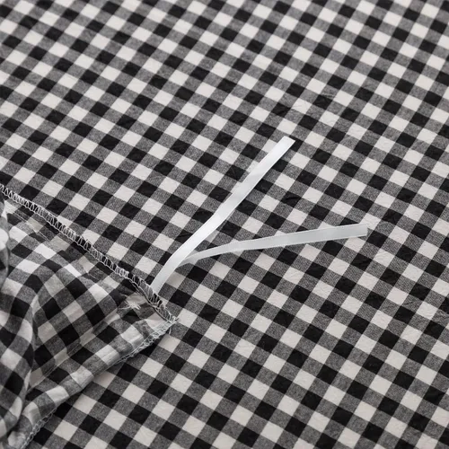 Vista 106 de mixinni Juego de funda de edredón vintage a rayas, tamaño twin, juego de ropa de cama de 3 piezas, 100% algodón lavado, suave y transpirable, funda