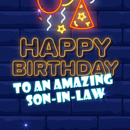 Vista 6 de Tarjeta de cumpleaños de Prime Greetings para yerno, fabricada en Estados Unidos, ecológica, cartulina gruesa con sobre premium 5in x 7.75in