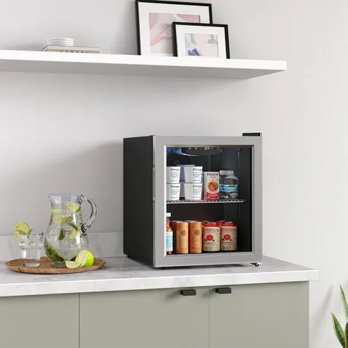 Vista 3 de EdgeStar BWC71 - Centro de bebidas Extreme Cool de 18 pulgadas de ancho con capacidad para 52 latas, acero inoxidable