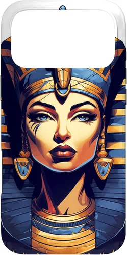 Vista 22 de Cleopatra Egyptian Queen Goddess of Ancient Egypt Mythology Case for iPhone 16