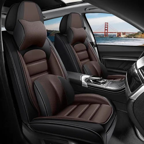 Vista 15 de Funda de cuero de 2 asientos para Mazda CX-3 CX-30 CX-5 CX-50 MX-30, antideslizante, impermeable, resistente al desgaste, funda universal