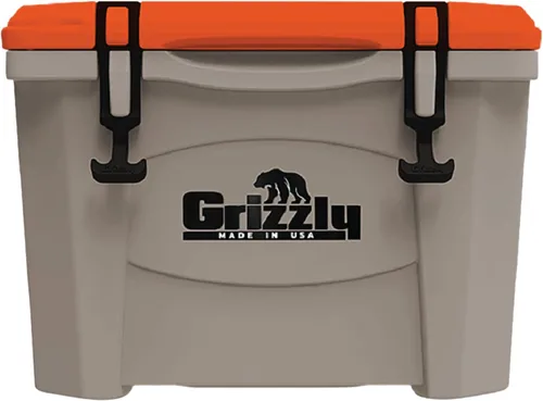 Vista 9 de Grizzly - Enfriador de 15 cuartos de galón Baúl de hielo duradero con aislamiento rotomoldeado Fabricado en Estados Unidos Garantía de por