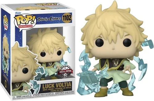 Vista 2 de Funko Figura POP! Black Clover Luck Voltia - ST