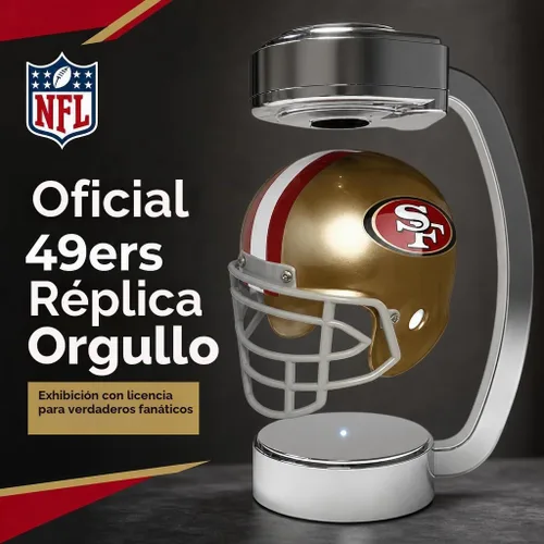 Vista 7 de Mini casco Hover con licencia oficial de la NFL