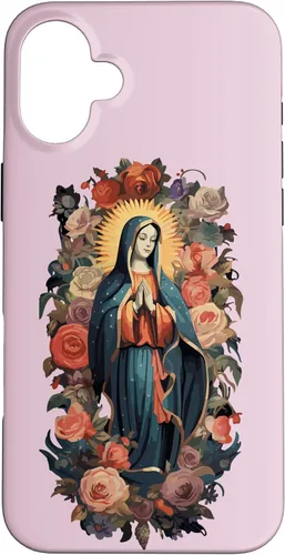 Vista 22 de Funda para iPhone 16 Nuestra Señora de Guadalupe Virgen María Virgen De Guadalupe