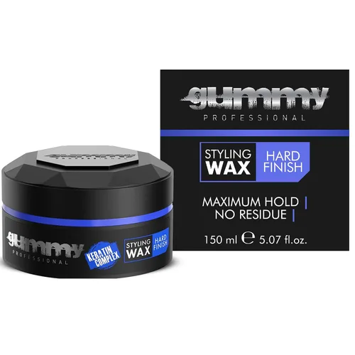 Vista 15 de Gummy Professional Bright Max Hold - Cera para peinar el cabello con complejo de queratina, acabado de alto brillo de fijación extra para espalda