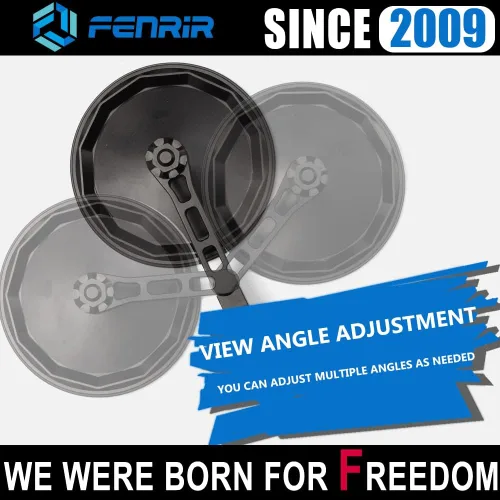 Vista 8 de FENRIR Espejo de motocicleta con adaptador para Z900RS Z650RS Vulcan S Eliminator ZRX1100 ZRX1200 Z400 Z500 Z750 Z800 Z900 Z1000 ZH2 Ninja400