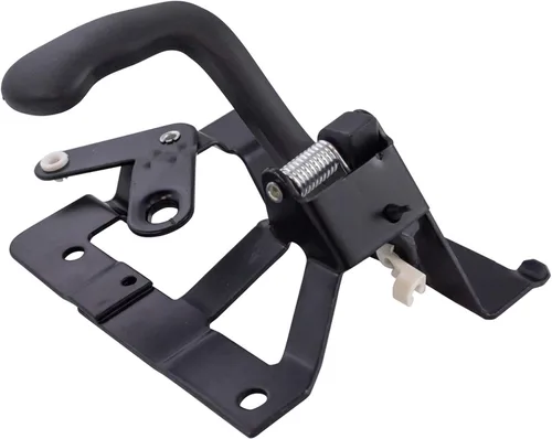 Vista 47 de TRQ Manija de puerta interior delantera izquierda cromada y negra para el lado del conductor compatible con Ford F-150 2012-2014
