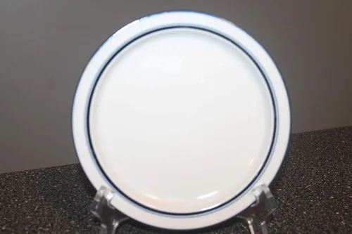Vista 2 de Bistro Christianshavn Blue - Plato para pan/mantequilla (7.25 pulgadas, juego de 4)