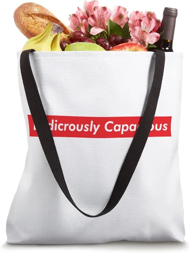 Vista 4 de Ludicrously Capaz Meme Fashion Viral Joke Funny Bolso Tote Bag