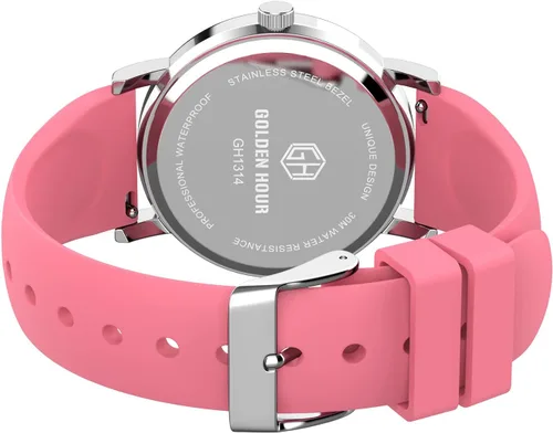 Vista 6 de GOLDEN HOUR Reloj de enfermera impermeable para profesionales médicos, estudiantes, mujeres y hombres, esfera luminosa de fácil lectura, 24 horas