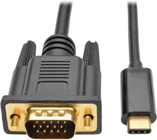 Vista 4 de Tripp Lite Convertidor de cable adaptador USB C a DVI 1080p M/M compatible con Thunderbolt 3, USB tipo C a DVI, USB-C, USB tipo C de 3 pies y 3 pies